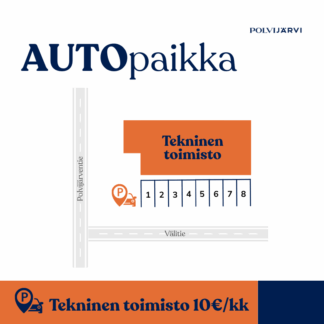 Autopaikka, Elinympäristöpalveluiden toimisto, vuosi 2026