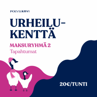 Urheilukenttä, maksuryhmä 2, tapahtumakäyttö