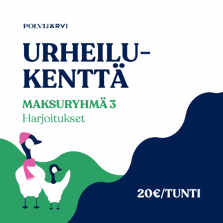 Urheilukenttä, maksuryhmä 3, harjoituskäyttö
